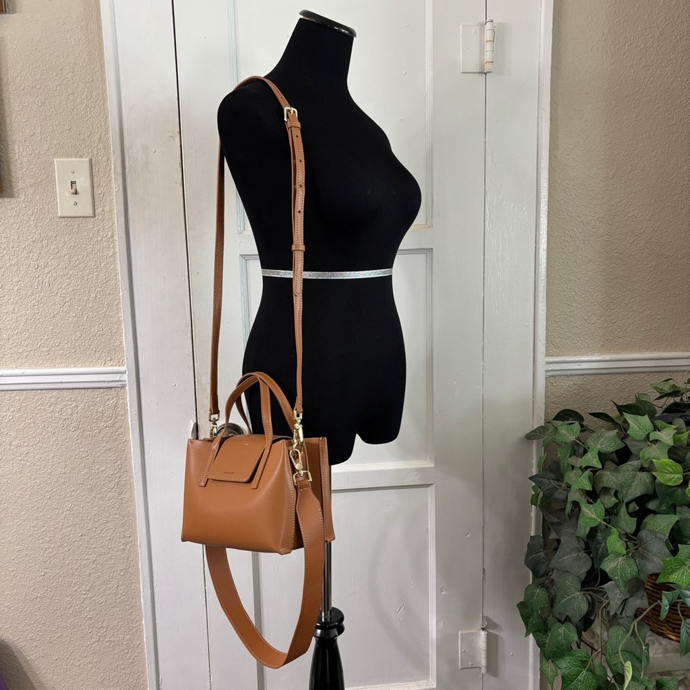 AAIIYN Stella Leather Mini Satchel Bag - Picture 2 of 14